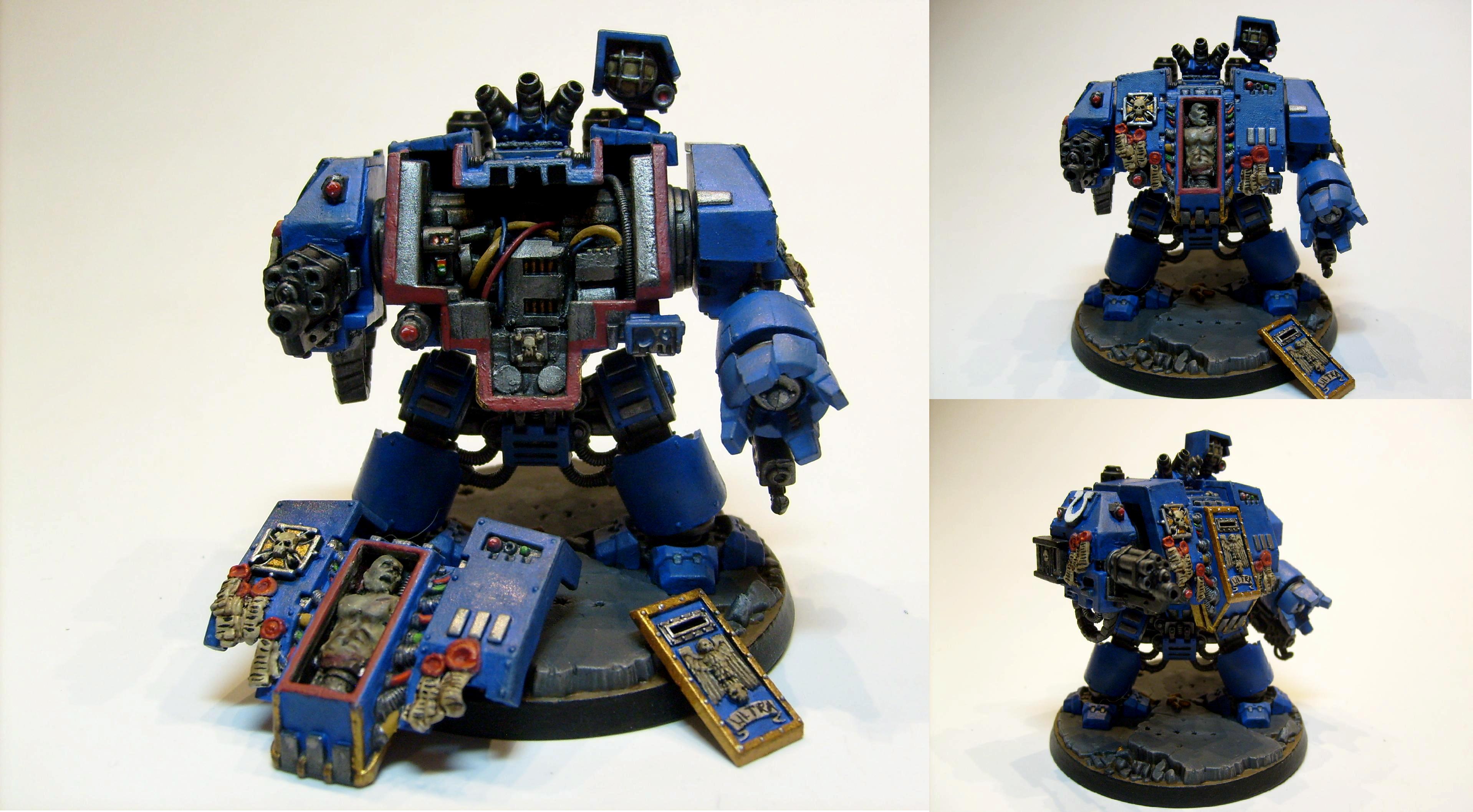 Dreadnought, Interior, Space Marines, Ultramarines Space Marine
